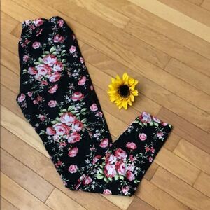 Floral Rose leggings 🌹 